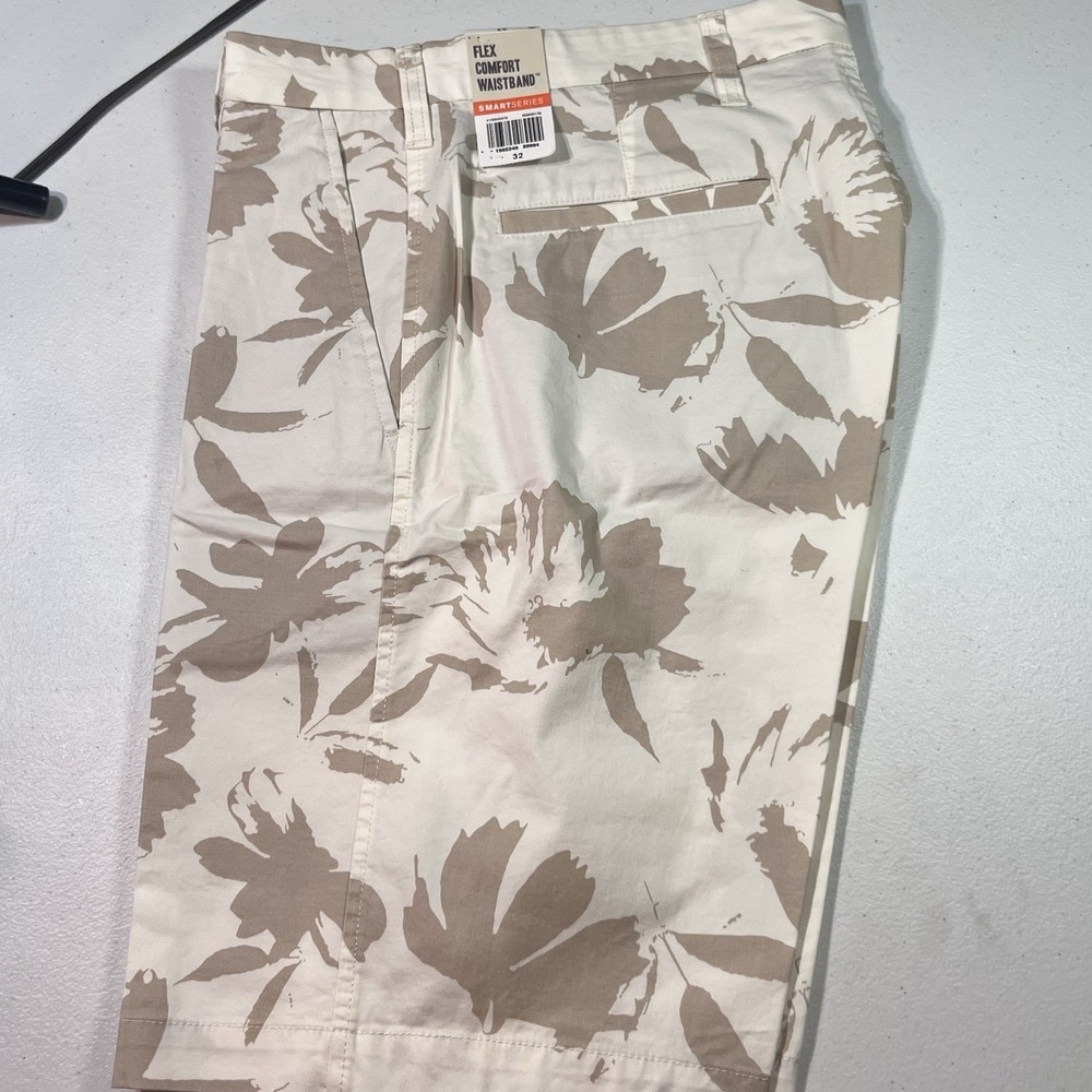 Dockers Men's Ultimate Shorts Supreme Flex Comfort Waistband Size‎ 30 Floral NWT